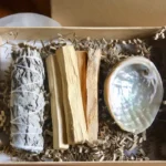 kit de purification - sauge palo santo coquille d'ormeau -