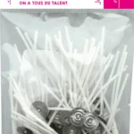 Sachet 50 Mèches à Bougie 7 cm sur Pied