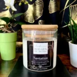 Bougie parfumée Tentation - Cerise, Coco , Musc
